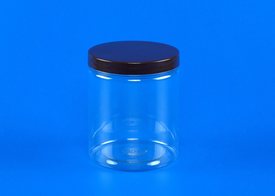 10ml transparent easy open end food grade pet plastic can for snacks